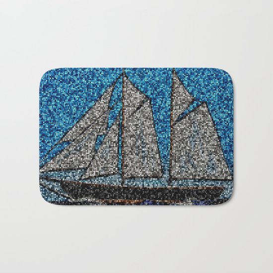 Bluenose II Bath Mat
