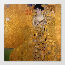 The Woman In Gold Bloch-Bauer I by Gustav Klimt Canvas Print