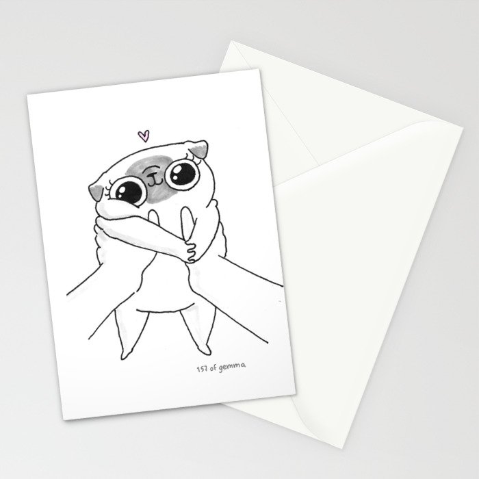 Baby Mochi Stationery Cards By 157ofgemma Society6 Baby Mochi Stationery Cards By 157ofgemma Society6
