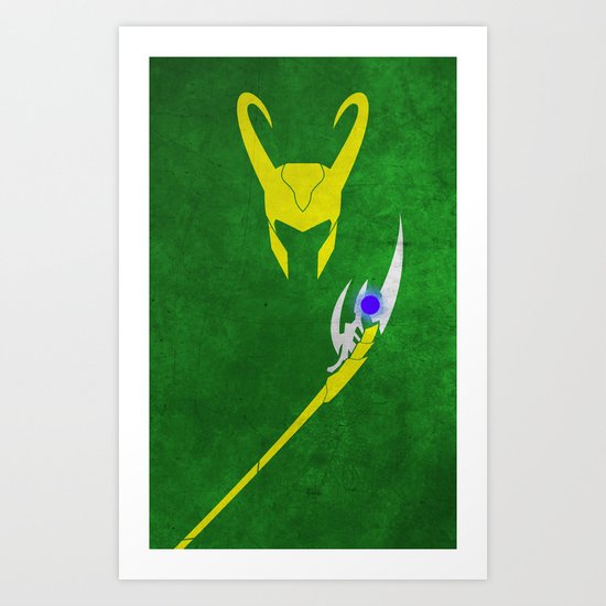 Loki Art Print