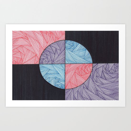 Cut and Dry Art Print