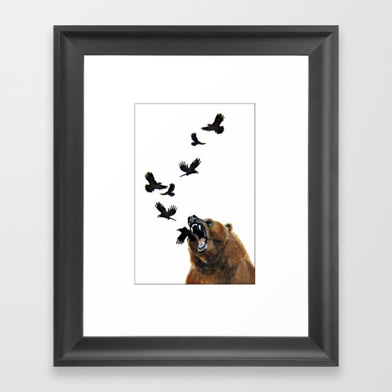 Sacred Outrage Framed Art Print