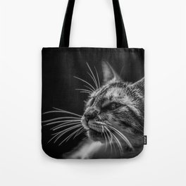 Cat by Lenin Estrada Tote Bag