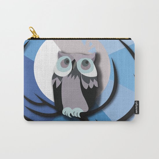 Moonlight Owl Carry-All Pouch