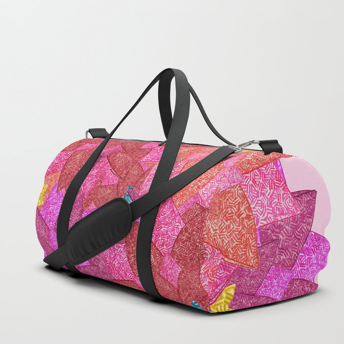 Pinwheel flowers Duffle Bag