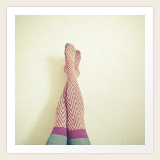 Zig Zag Art Print