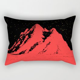 Pico rosso Rectangular Pillow