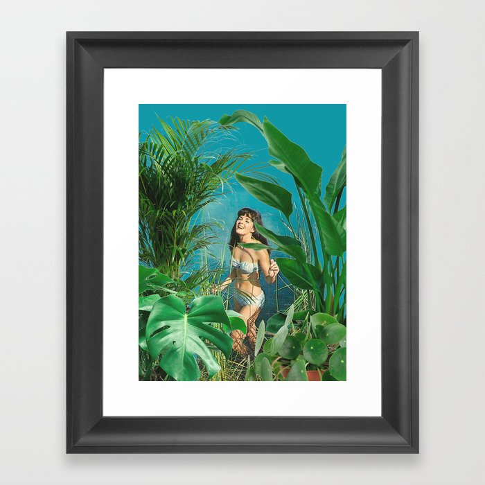 Jane of the Jungle Framed Art Print