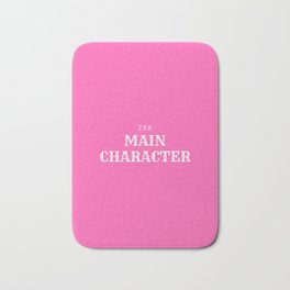 The Main Character Barbie Pink Bath Mat