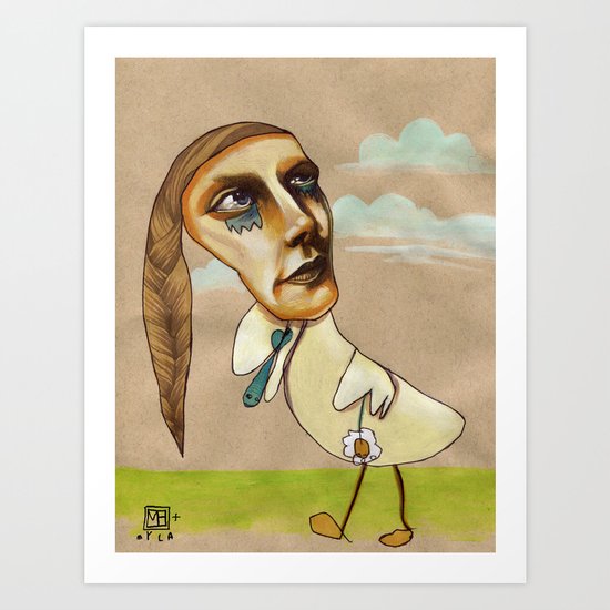 The Duck Art Print
