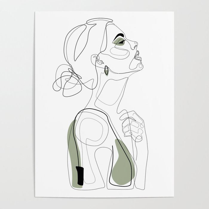 Olive Beauty Poster