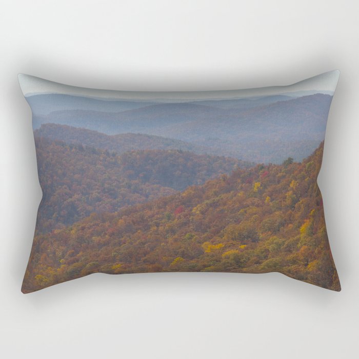 Blue Ridge Parkway NC #3, Fine Art Photography Rectangular Pillow