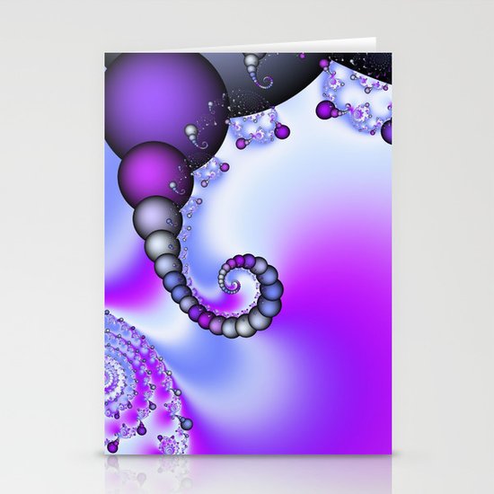Purple haze Stationery Cards