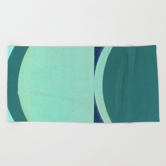 Waning Crescent Beach Towel