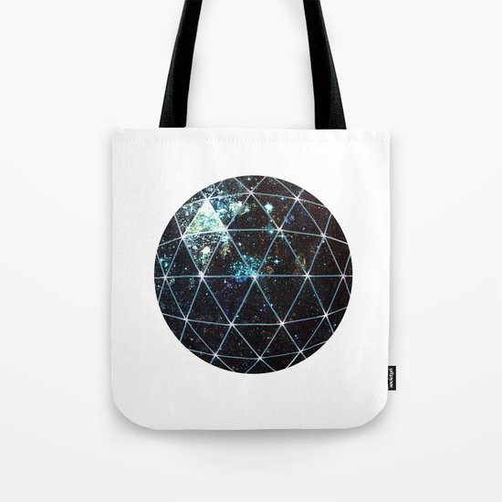 Galaxy Geodesic Tote Bag
