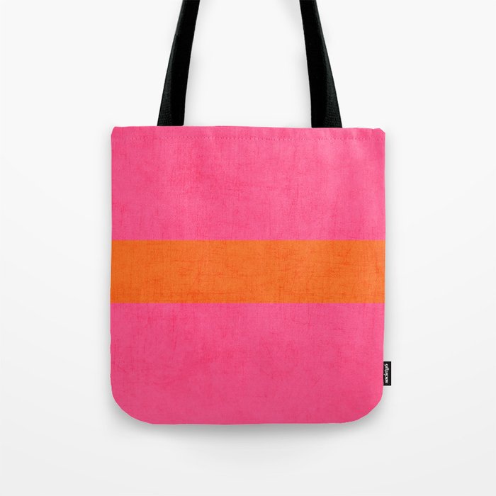 hot pink and orange classic  Tote Bag