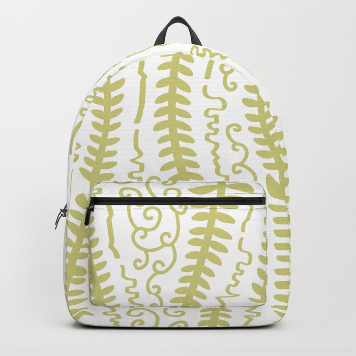 The leaves pattern 15 Backpack