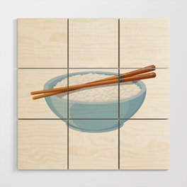 Exercise I Thought you Said Extra Rice Wood Wall Art