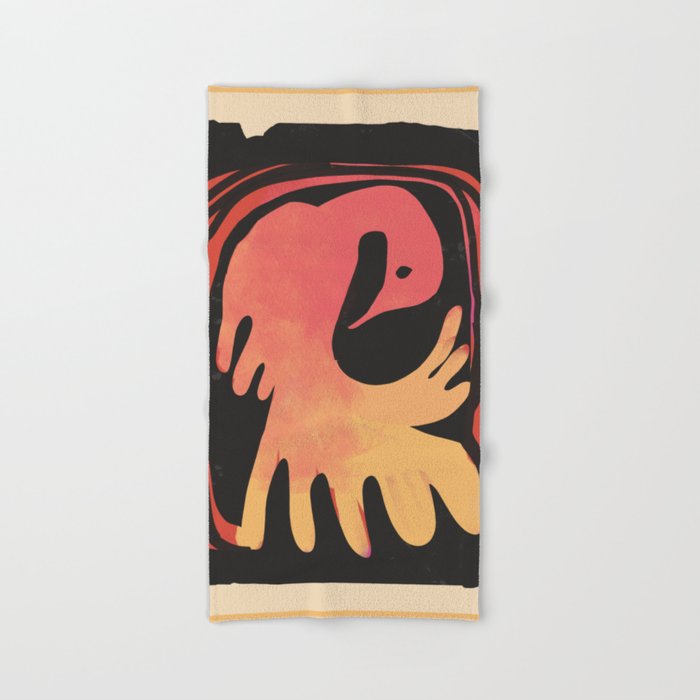 Phoenix 5 Hand & Bath Towel by ThingDesign