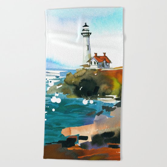 Seascape #3 Beach Towel