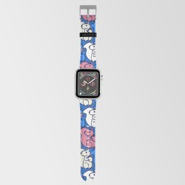 retro squirrels- pattern Apple Watch Band