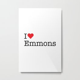 I Heart Emmons, MN Metal Print