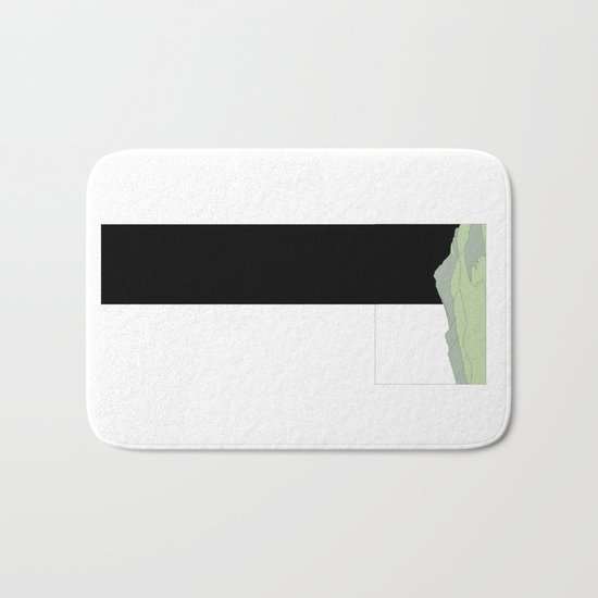 NATURE basque country Bath Mat