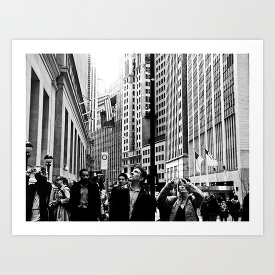 NEW YORK//TOURISTS Art Print