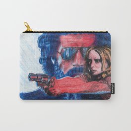 'Rush' film poster - Drawing in colour pencil Carry-All Pouch