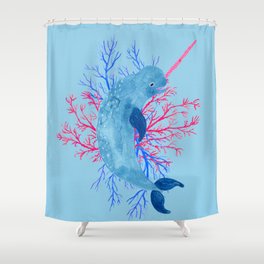 Narwhal Shower Curtain