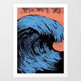 Turmoil Art Print