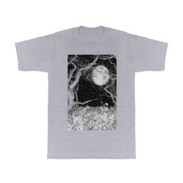 The Midnight Flowered Forest T Shirt