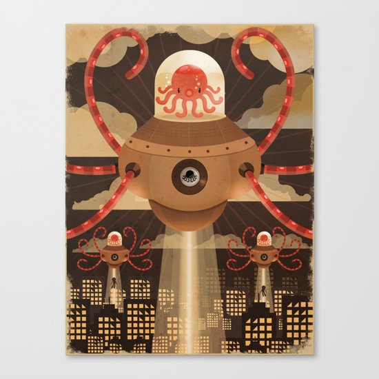 Abduction Canvas Print