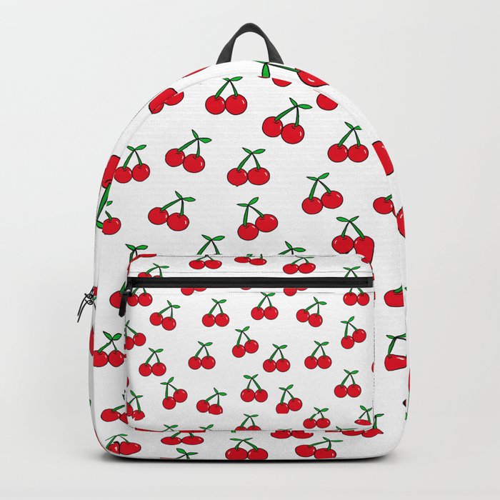 Cherries 1 (on white) Backpack