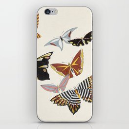Japanese Butterfly by Kamisaka Sekka iPhone Skin