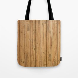 Rustic Wood Panel Pattern Tote Bag