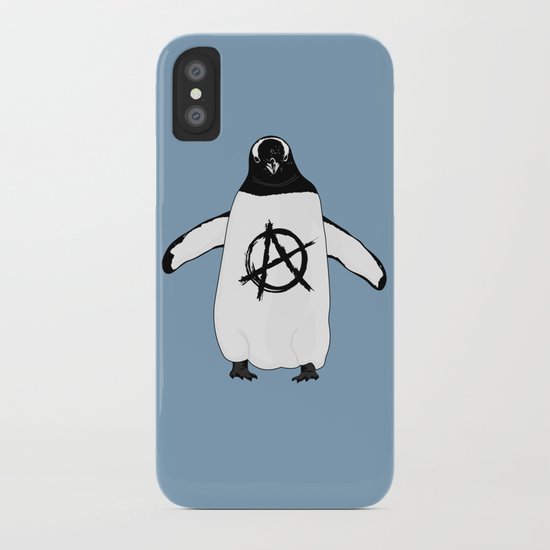Anarchy in the Antarctic iPhone Case