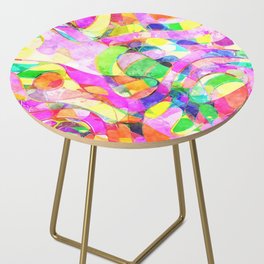 Bright Abstract 1 Side Table