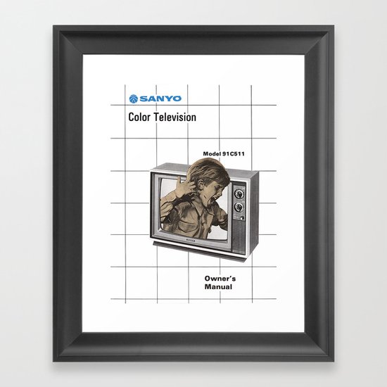Son of Sanyo Framed Art Print