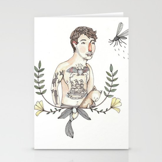 Peter's Portrait Stationery Cards
