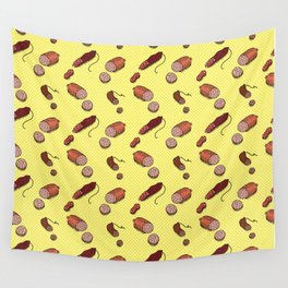 Salami Pattern Wall Tapestry