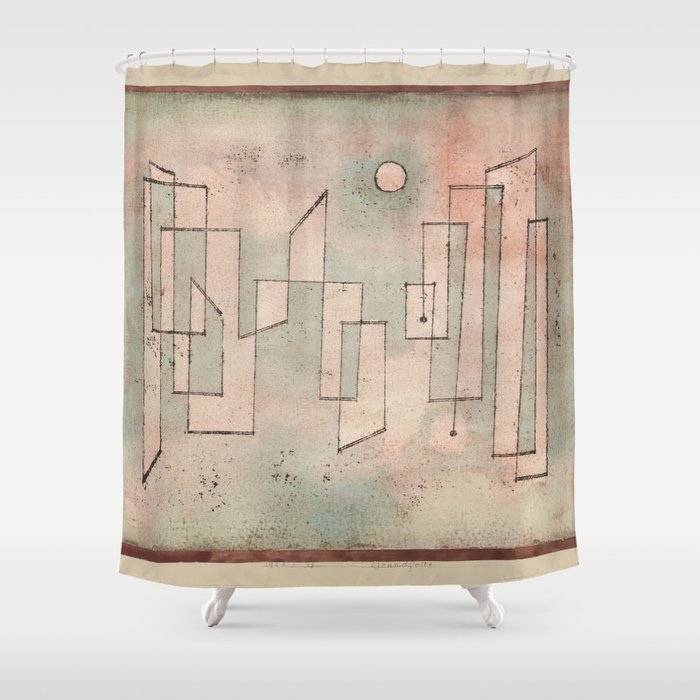 Grundfeste (Foundation)  - Paul Klee Shower Curtain