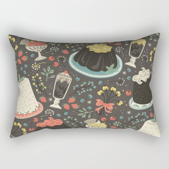 Sweet Deserts Rectangular Pillow