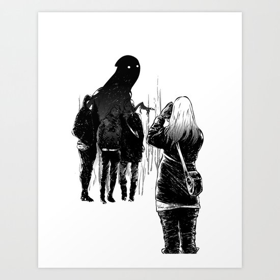 Be Still Art Print