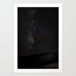 Great Sand Dunes National Park. Astrophotography. 2022. Art Print