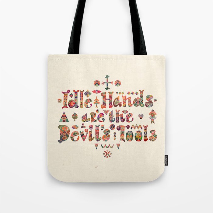 Devil's Tools Tote Bag