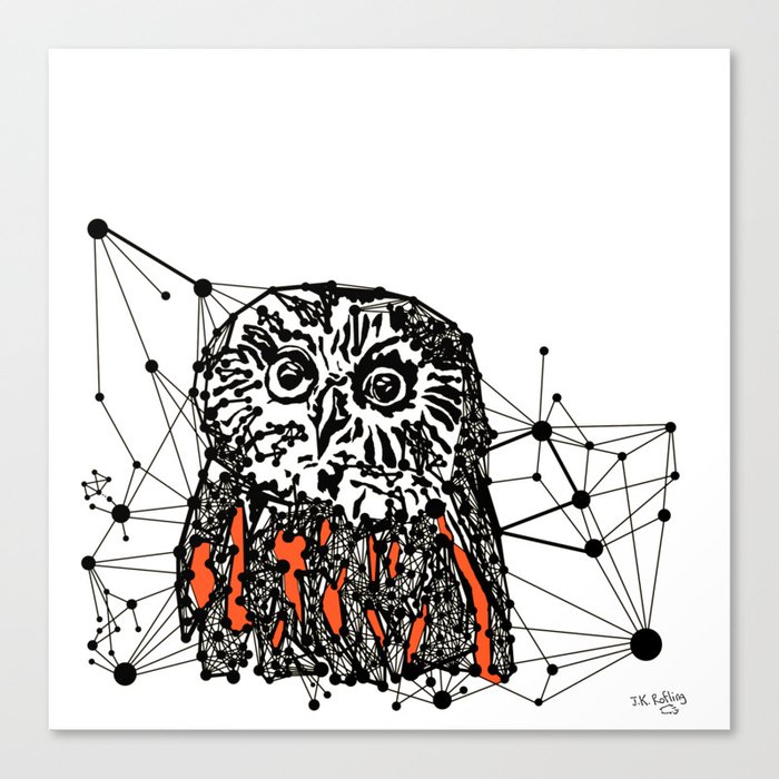 the Owl Canvas Print