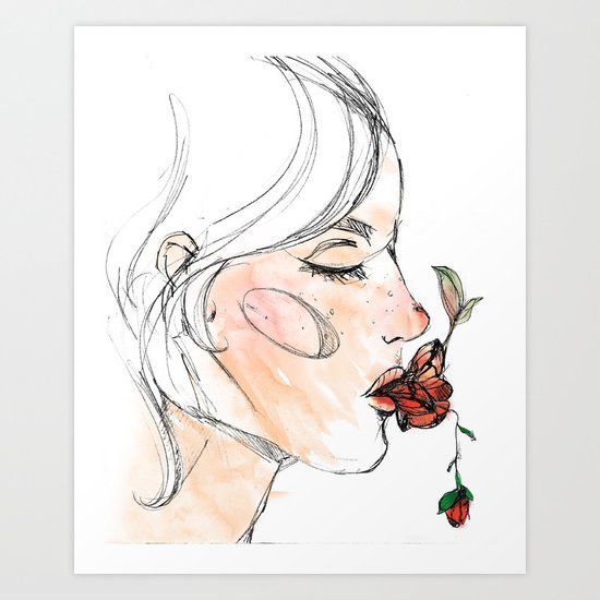 Homesick Art Print