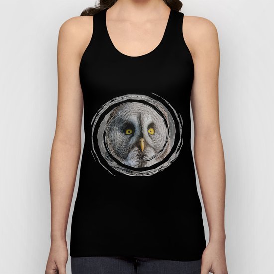 MOON OWL Unisex Tank Top