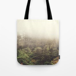 Foggy Forest in the PNW Tote Bag